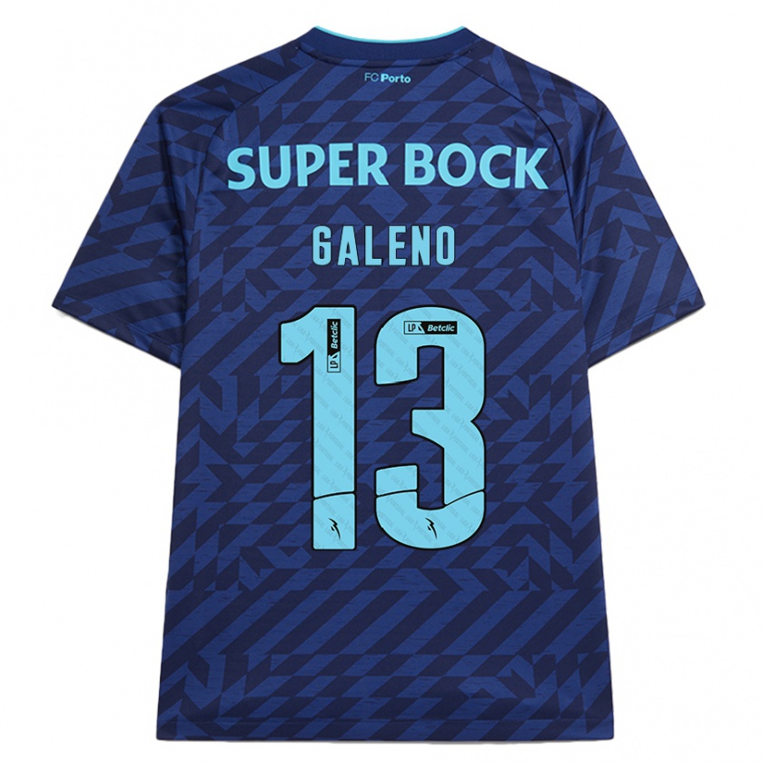 Kandiny Herren Galeno #13 Marineblau Ausweichtrikot Trikot 2024/25 T-Shirt