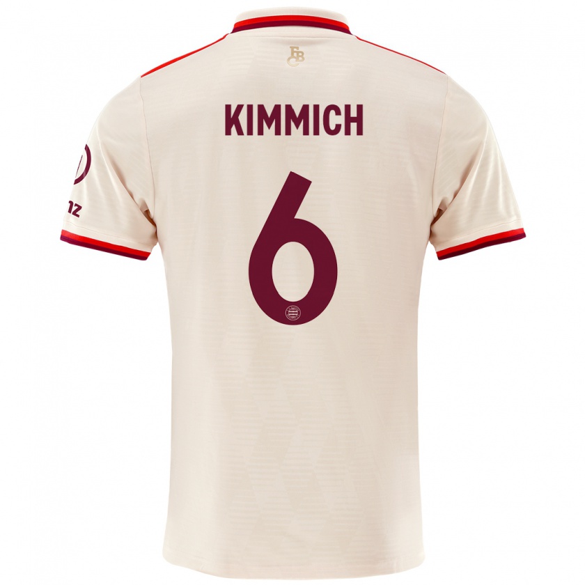 Kandiny Herren Joshua Kimmich #6 Leinen Ausweichtrikot Trikot 2024/25 T-Shirt