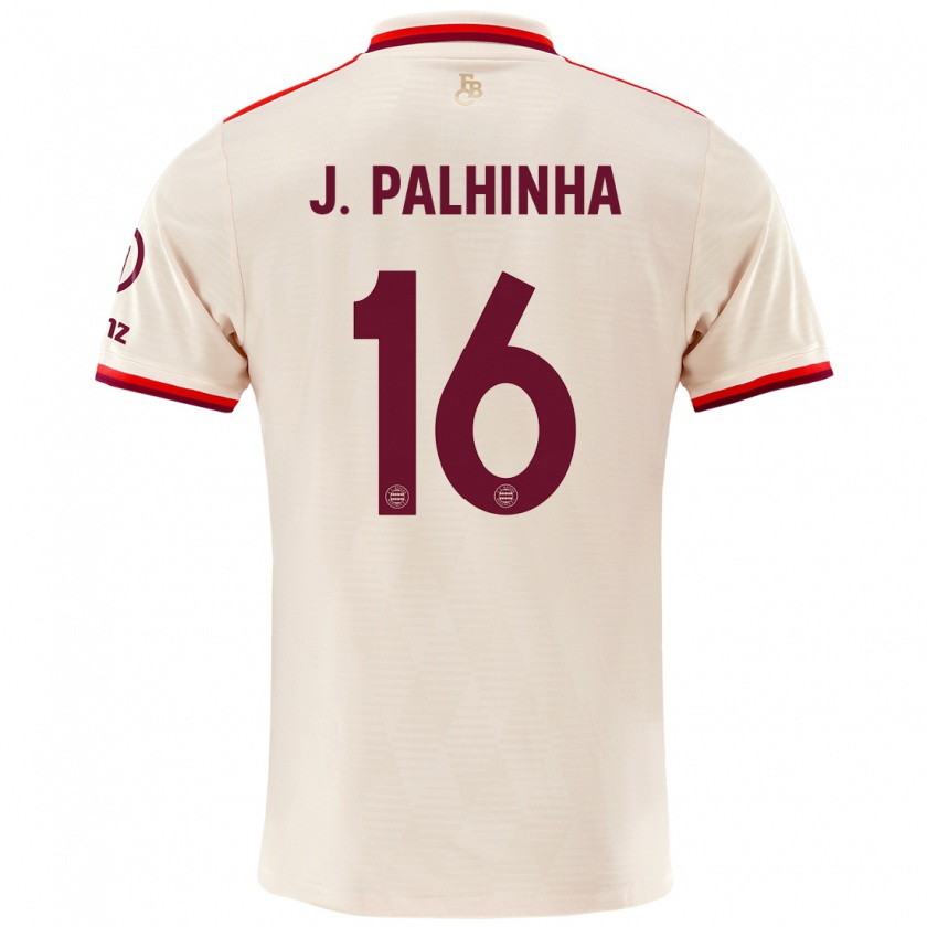 Kandiny Herren João Palhinha #16 Leinen Ausweichtrikot Trikot 2024/25 T-Shirt