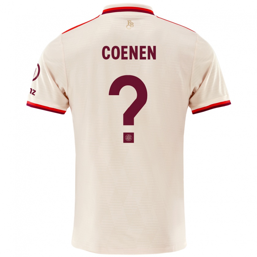 Kandiny Herren Alexander Coenen #0 Leinen Ausweichtrikot Trikot 2024/25 T-Shirt