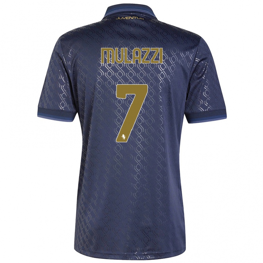 Kandiny Herren Gabriele Mulazzi #7 Marineblau Ausweichtrikot Trikot 2024/25 T-Shirt