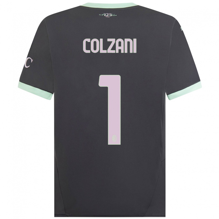 Kandiny Herren Edoardo Colzani #1 Grau Ausweichtrikot Trikot 2024/25 T-Shirt