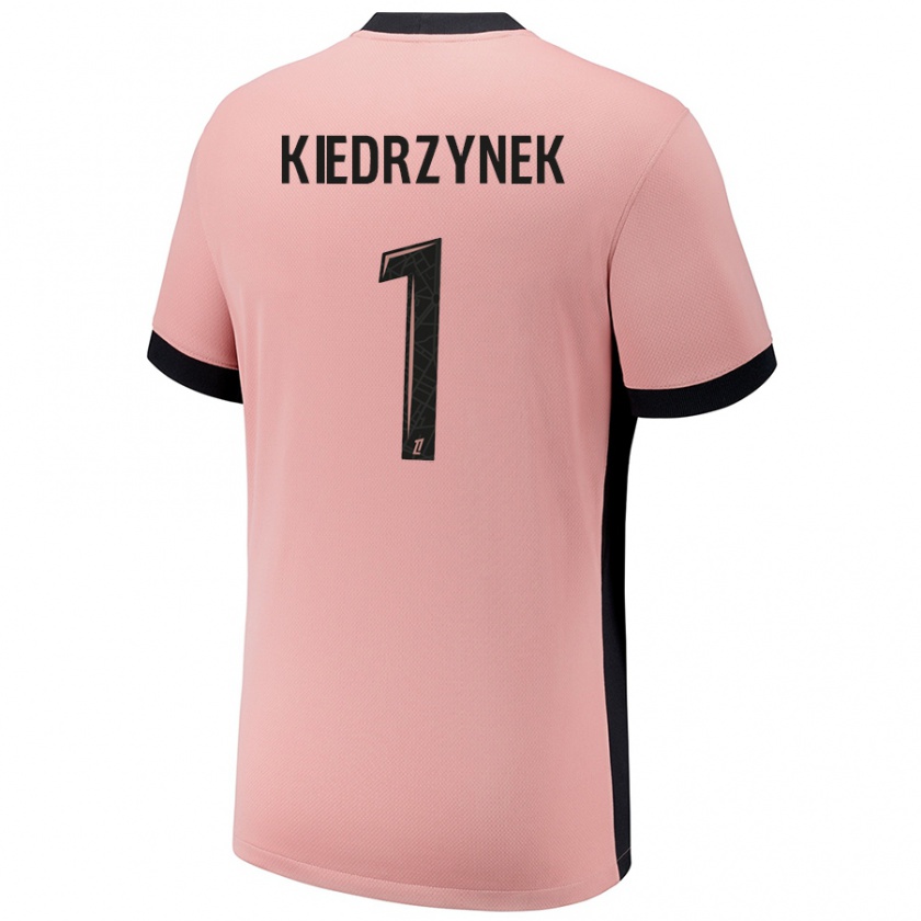 Kandiny Herren Katarzyna Kiedrzynek #1 Rostros Ausweichtrikot Trikot 2024/25 T-Shirt