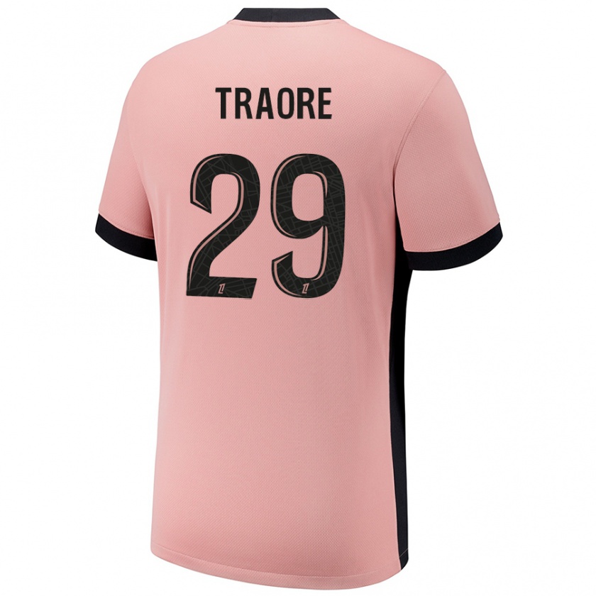 Kandiny Herren Manssita Traoré #29 Rostros Ausweichtrikot Trikot 2024/25 T-Shirt