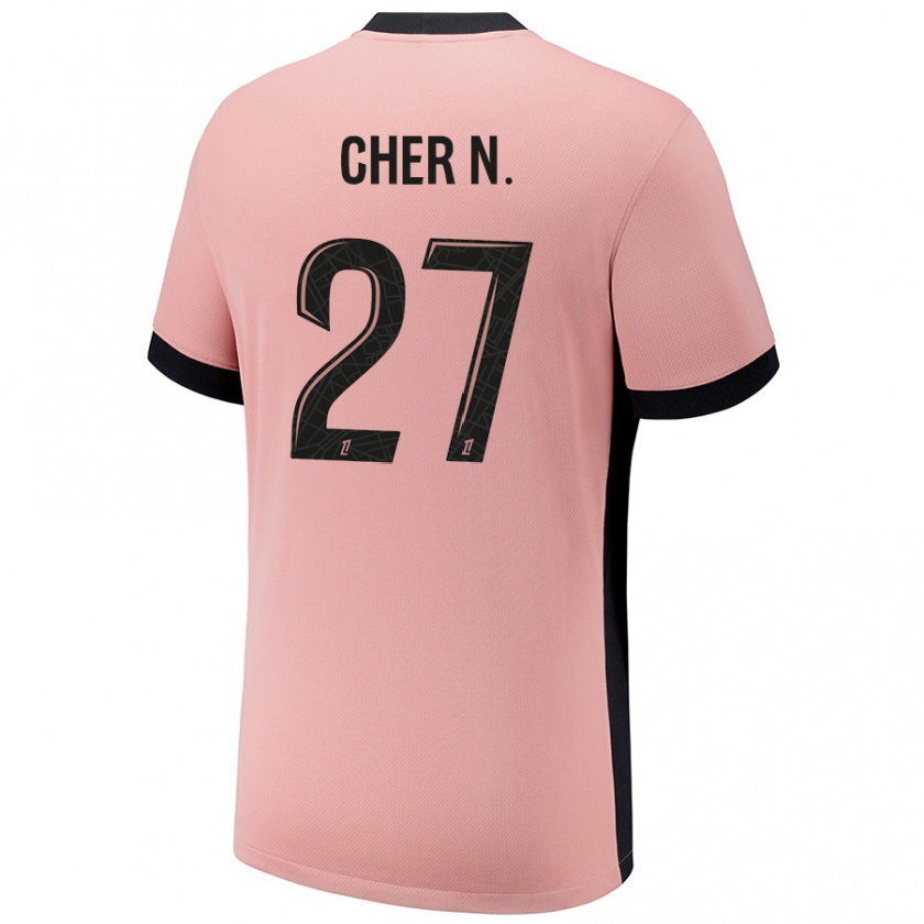 Kandiny Herren Cher Ndour #27 Rostros Ausweichtrikot Trikot 2024/25 T-Shirt