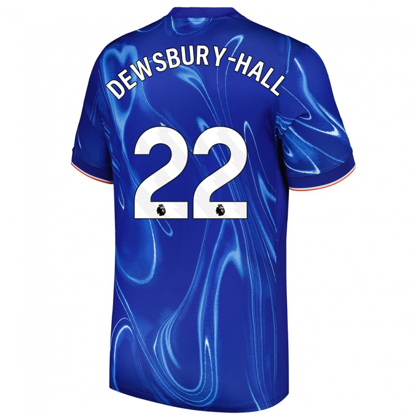 Kandiny Damen Kiernan Dewsbury-Hall #22 Blau Weiß Heimtrikot Trikot 2024/25 T-Shirt