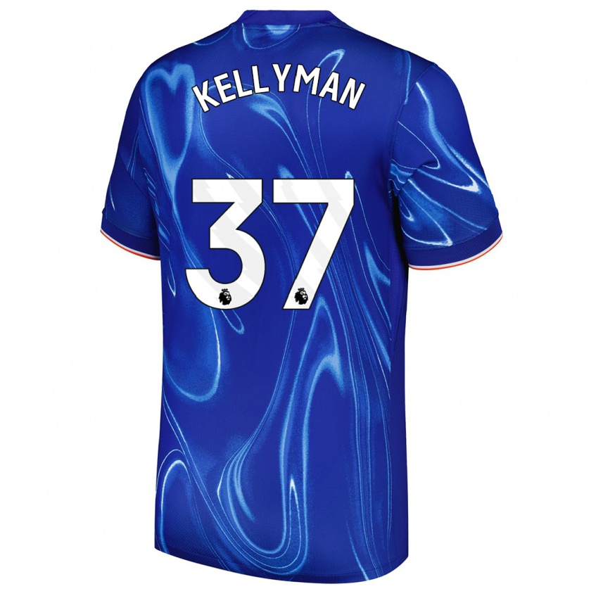 Kandiny Damen Omari Kellyman #37 Blau Weiß Heimtrikot Trikot 2024/25 T-Shirt