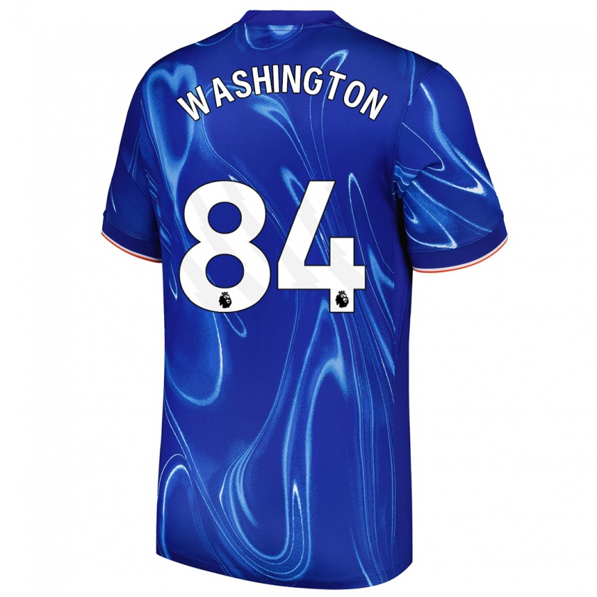 Kandiny Damen Marcell Washington #84 Blau Weiß Heimtrikot Trikot 2024/25 T-Shirt