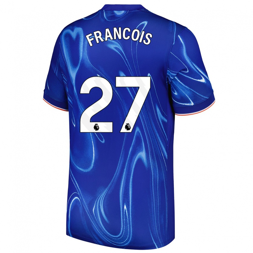 Kandiny Damen Oriane Jean-François #27 Blau Weiß Heimtrikot Trikot 2024/25 T-Shirt