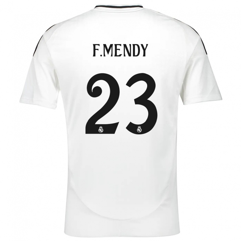 Kandiny Damen Ferland Mendy #23 Weiß Heimtrikot Trikot 2024/25 T-Shirt