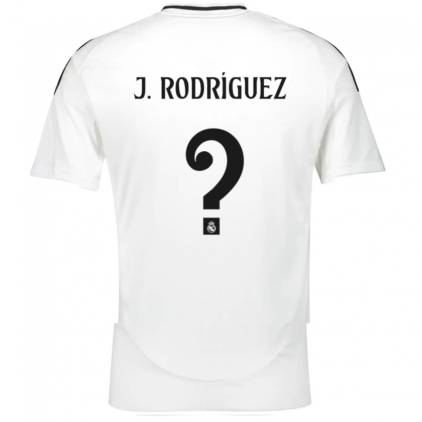 Kandiny Damen Juan Rodríguez #0 Weiß Heimtrikot Trikot 2024/25 T-Shirt