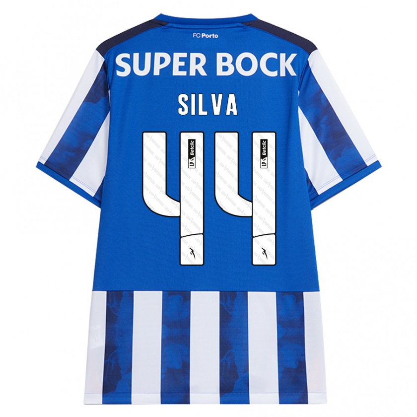 Kandiny Damen Felipe Silva #44 Blau Weiß Heimtrikot Trikot 2024/25 T-Shirt