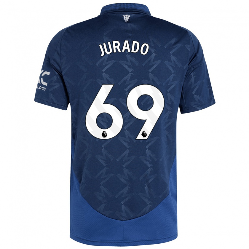 Kandiny Damen Marc Jurado #69 Indigo Auswärtstrikot Trikot 2024/25 T-Shirt