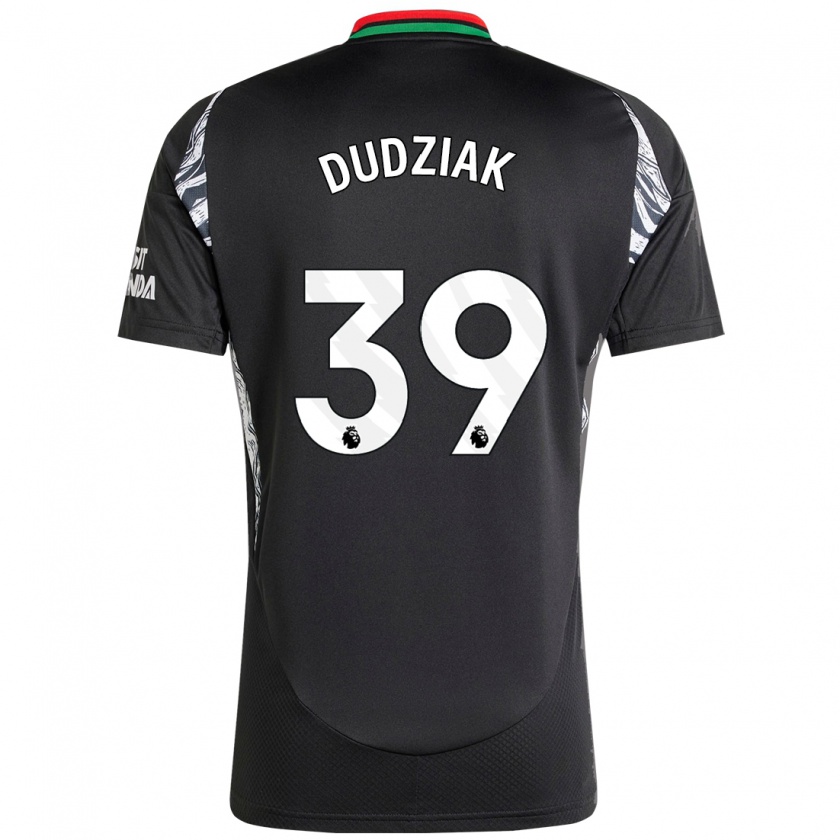 Kandiny Damen Harrison Dudziak #39 Schwarz Auswärtstrikot Trikot 2024/25 T-Shirt