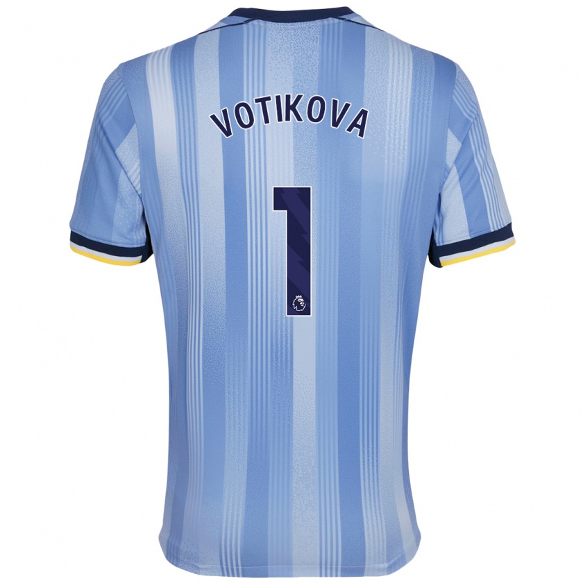 Kandiny Damen Barbora Votíková #1 Hellblau Auswärtstrikot Trikot 2024/25 T-Shirt