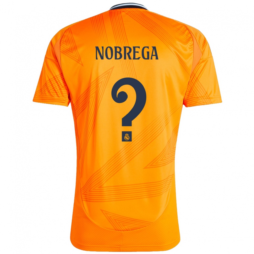 Kandiny Damen Abraham Nobrega #0 Orange Auswärtstrikot Trikot 2024/25 T-Shirt