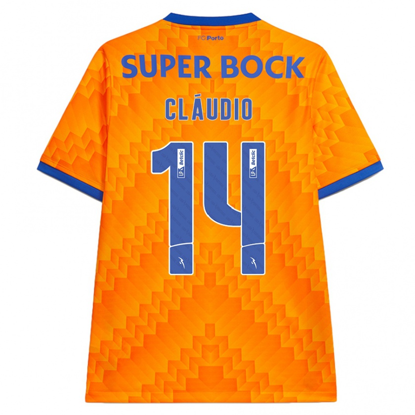 Kandiny Damen Cláudio Ramos #14 Orange Auswärtstrikot Trikot 2024/25 T-Shirt