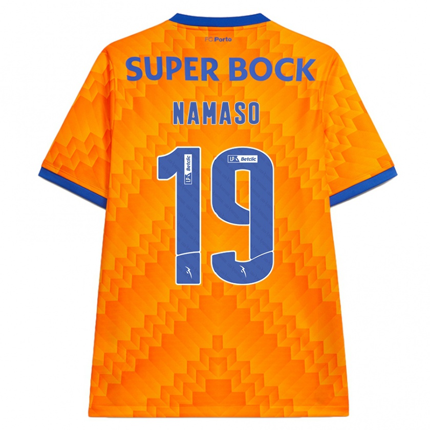 Kandiny Damen Danny Namaso #19 Orange Auswärtstrikot Trikot 2024/25 T-Shirt