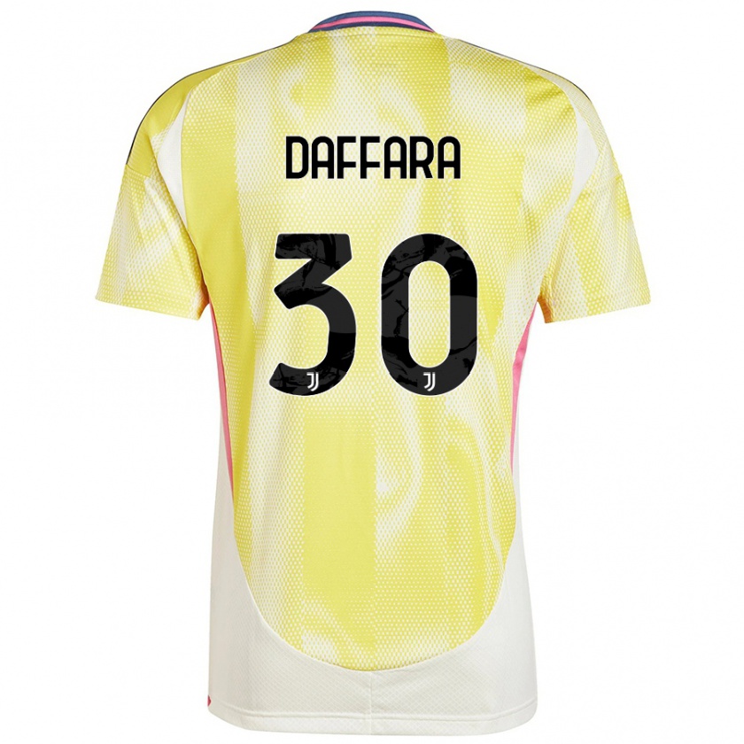 Kandiny Damen Giovanni Daffara #30 Solargelb Auswärtstrikot Trikot 2024/25 T-Shirt