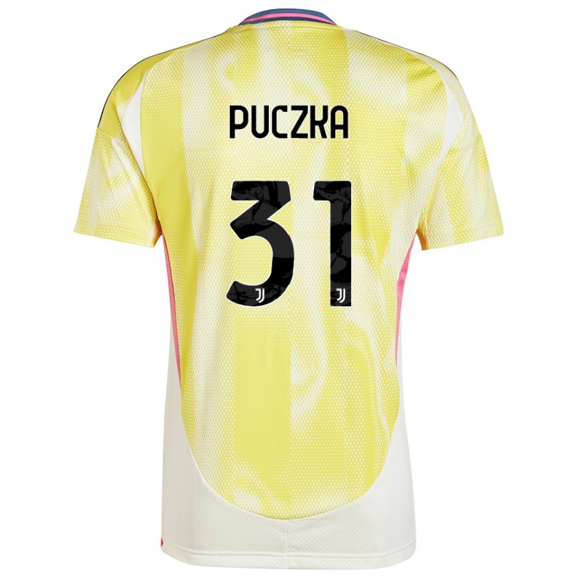 Kandiny Damen David Puczka #31 Solargelb Auswärtstrikot Trikot 2024/25 T-Shirt