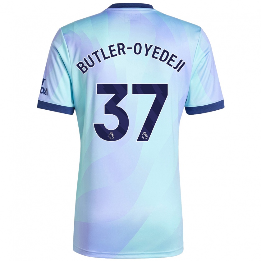 Kandiny Damen Nathan Butler-Oyedeji #37 Aquamarin Ausweichtrikot Trikot 2024/25 T-Shirt