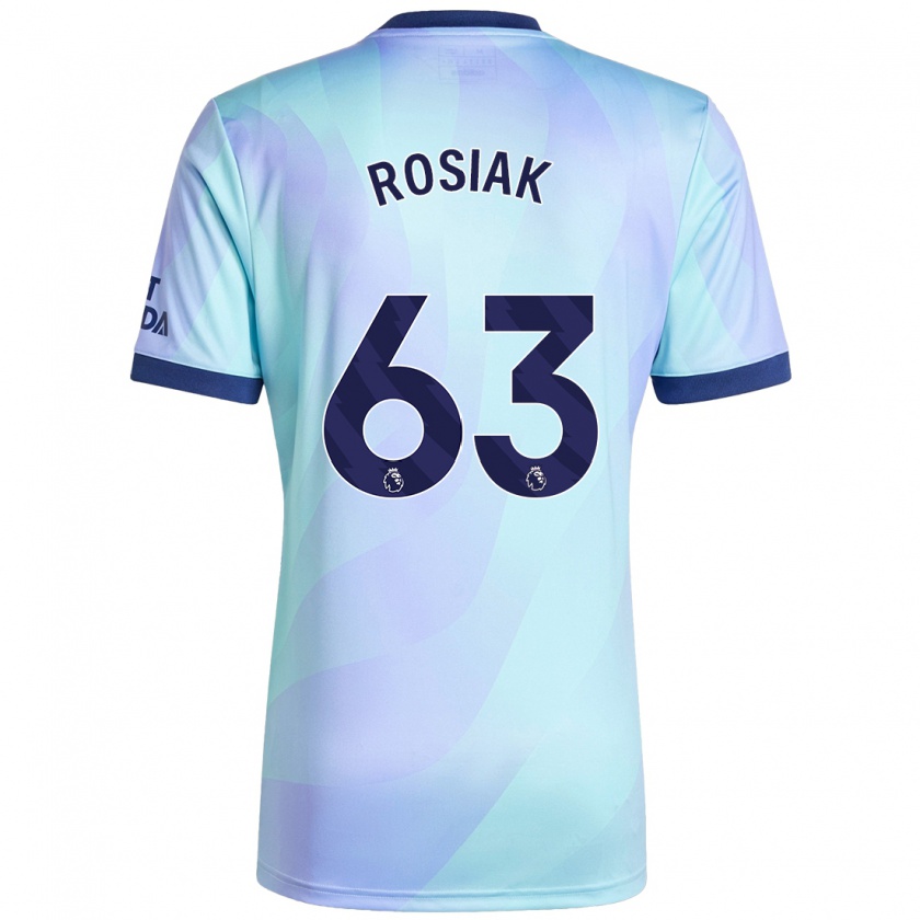 Kandiny Damen Michal Rosiak #63 Aquamarin Ausweichtrikot Trikot 2024/25 T-Shirt