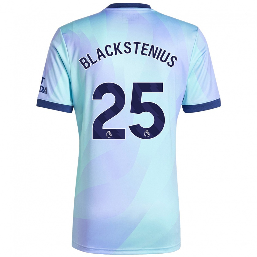 Kandiny Damen Stina Blackstenius #25 Aquamarin Ausweichtrikot Trikot 2024/25 T-Shirt