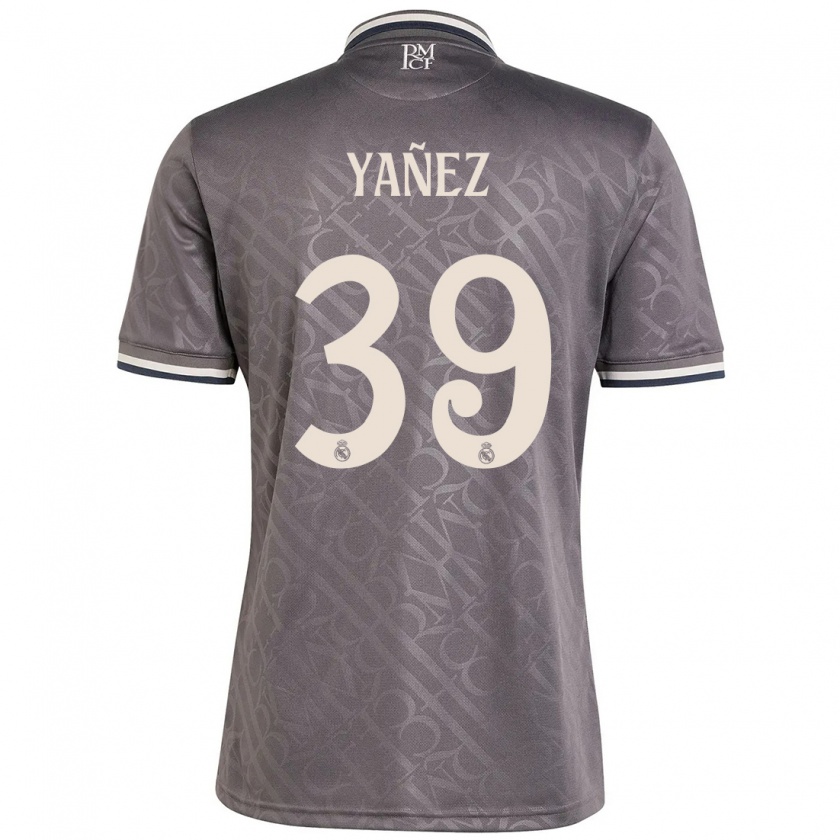 Kandiny Damen Daniel Yañez #39 Anthrazit Ausweichtrikot Trikot 2024/25 T-Shirt