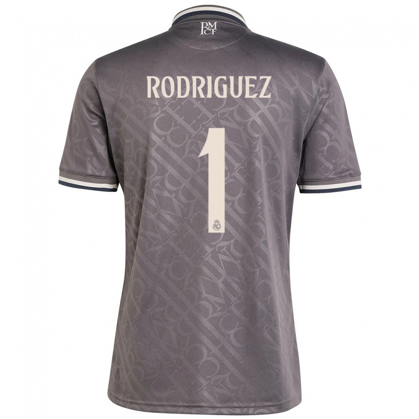 Kandiny Damen Misa Rodriguez #1 Anthrazit Ausweichtrikot Trikot 2024/25 T-Shirt