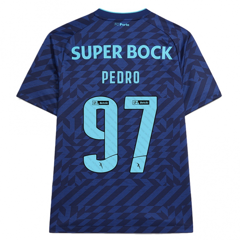 Kandiny Damen Zé Pedro #97 Marineblau Ausweichtrikot Trikot 2024/25 T-Shirt