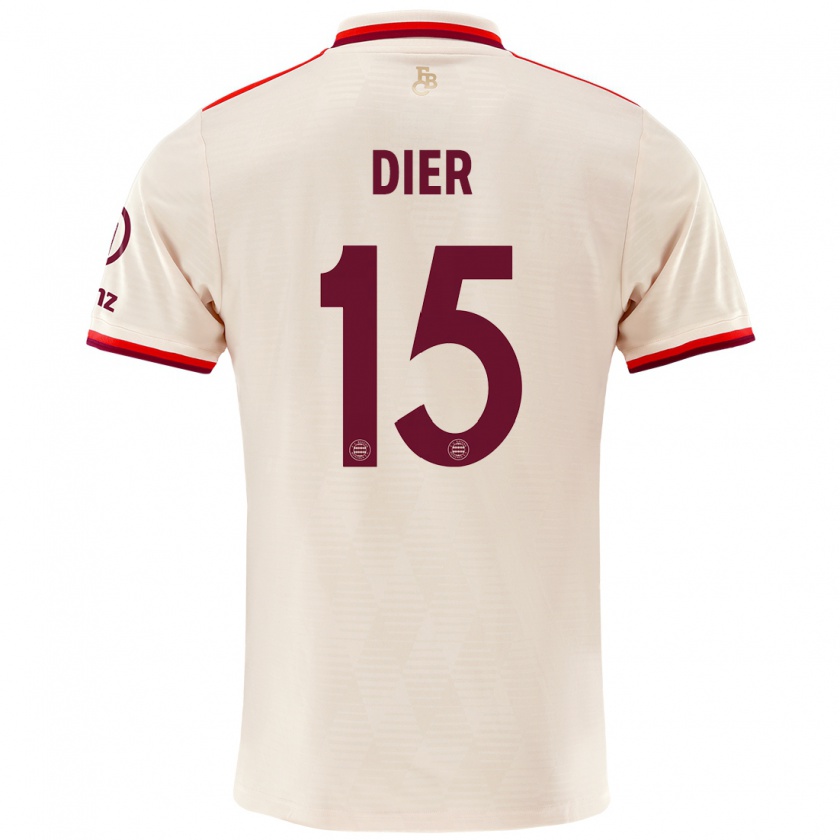 Kandiny Damen Eric Dier #15 Leinen Ausweichtrikot Trikot 2024/25 T-Shirt