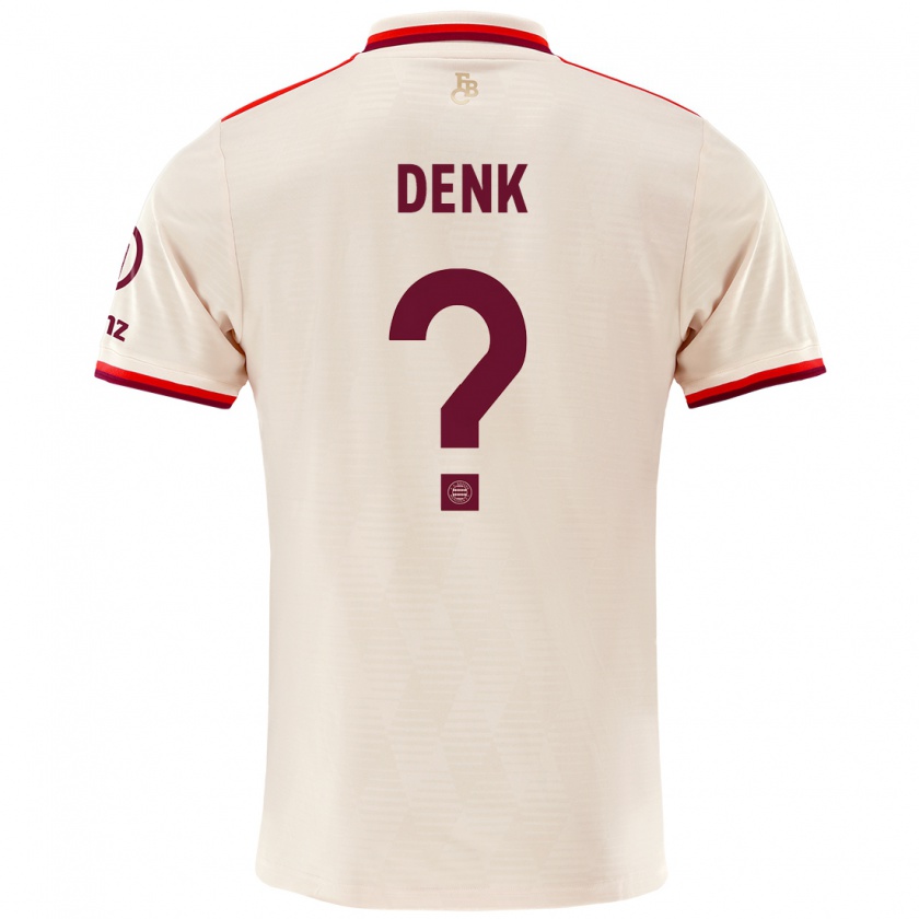 Kandiny Damen Luca Denk #0 Leinen Ausweichtrikot Trikot 2024/25 T-Shirt