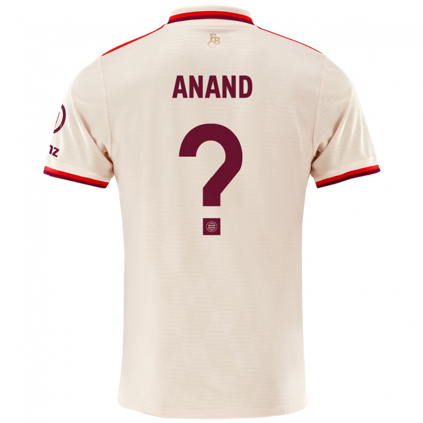 Kandiny Damen Nico Anand #0 Leinen Ausweichtrikot Trikot 2024/25 T-Shirt