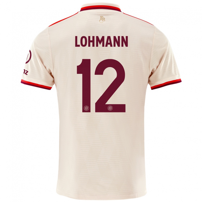 Kandiny Damen Sydney Lohmann #12 Leinen Ausweichtrikot Trikot 2024/25 T-Shirt