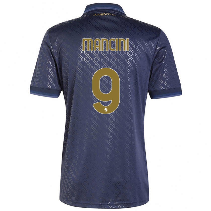 Kandiny Damen Tommaso Mancini #9 Marineblau Ausweichtrikot Trikot 2024/25 T-Shirt