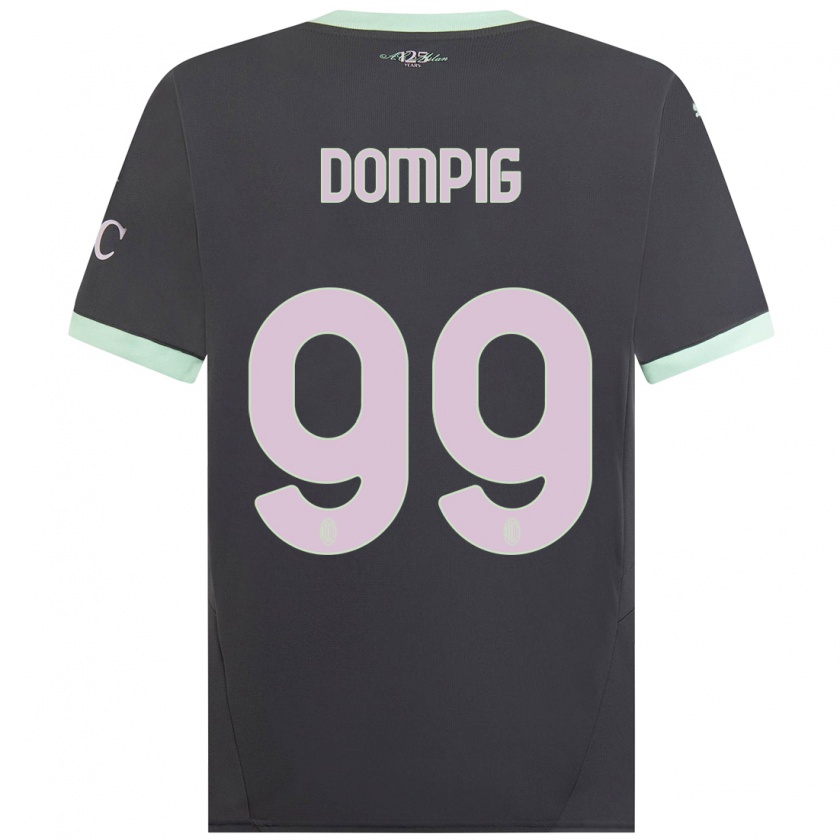 Kandiny Damen Chanté Dompig #99 Grau Ausweichtrikot Trikot 2024/25 T-Shirt