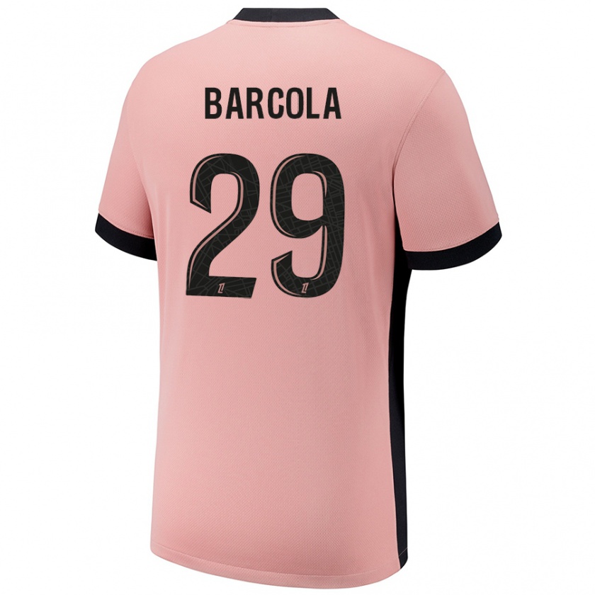 Kandiny Damen Bradley Barcola #29 Rostros Ausweichtrikot Trikot 2024/25 T-Shirt