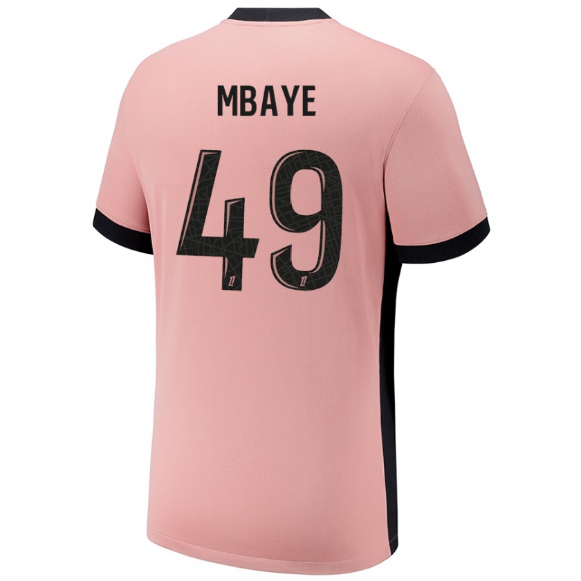 Kandiny Damen Ibrahim Mbaye #49 Rostros Ausweichtrikot Trikot 2024/25 T-Shirt