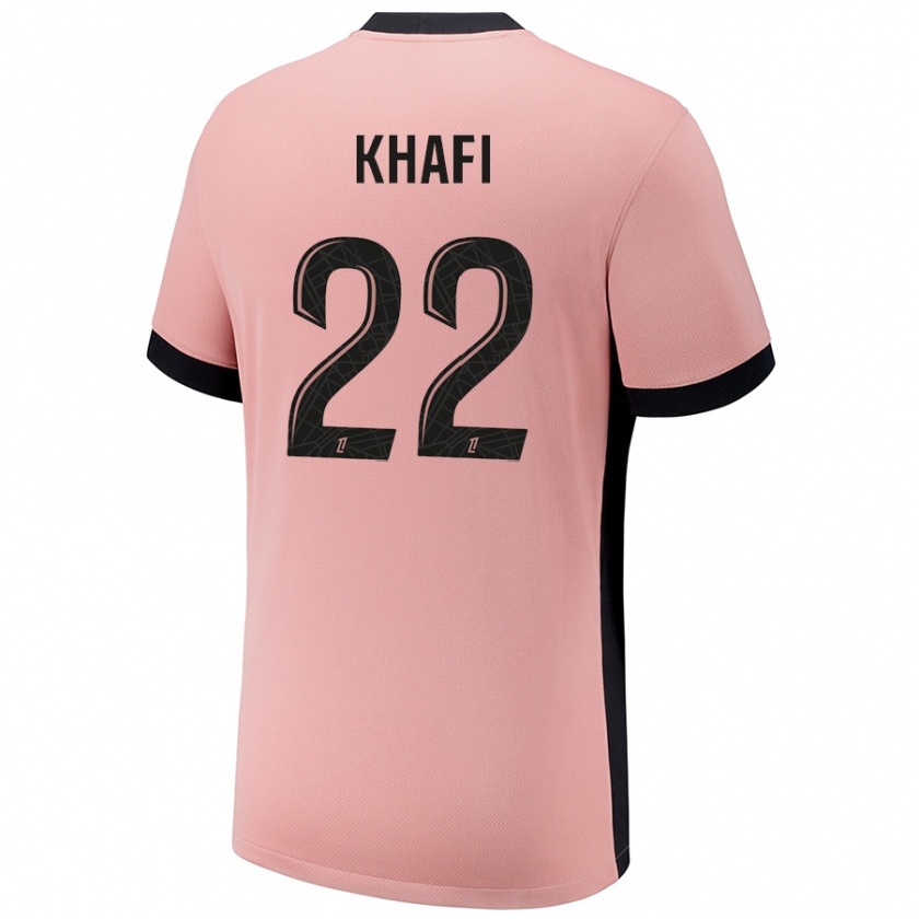 Kandiny Damen Yanis Khafi #22 Rostros Ausweichtrikot Trikot 2024/25 T-Shirt