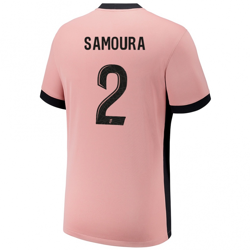 Kandiny Damen Thiniba Samoura #2 Rostros Ausweichtrikot Trikot 2024/25 T-Shirt