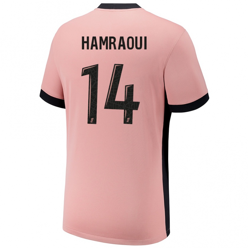 Kandiny Damen Kheira Hamraoui #14 Rostros Ausweichtrikot Trikot 2024/25 T-Shirt