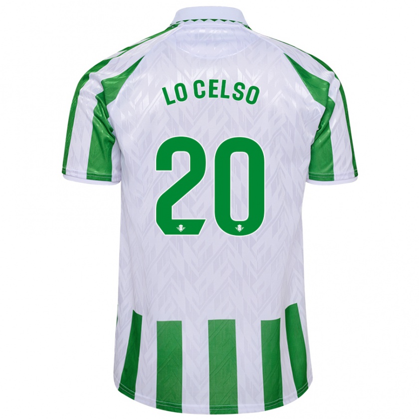 Kandiny Kinder Giovani Lo Celso #20 Weiß Blau Heimtrikot Trikot 2024/25 T-Shirt