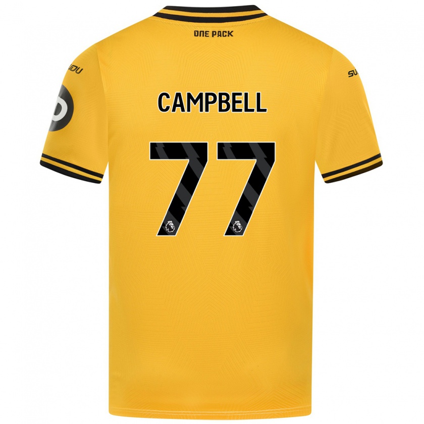 Kandiny Kinder Chem Campbell #77 Gelb Heimtrikot Trikot 2024/25 T-Shirt