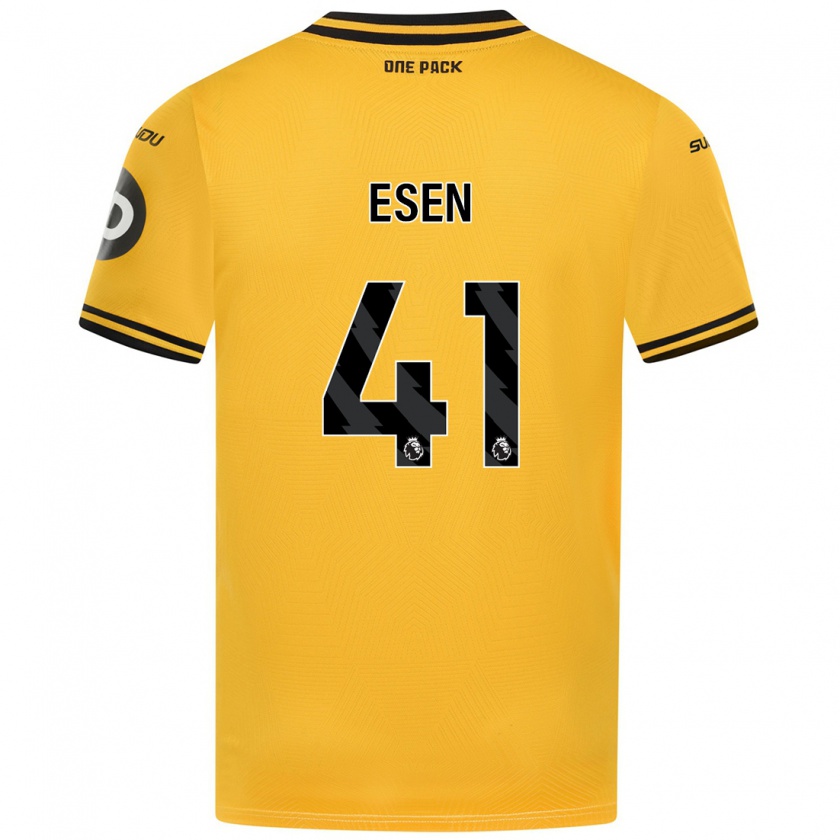 Kandiny Kinder Josh Esen #41 Gelb Heimtrikot Trikot 2024/25 T-Shirt