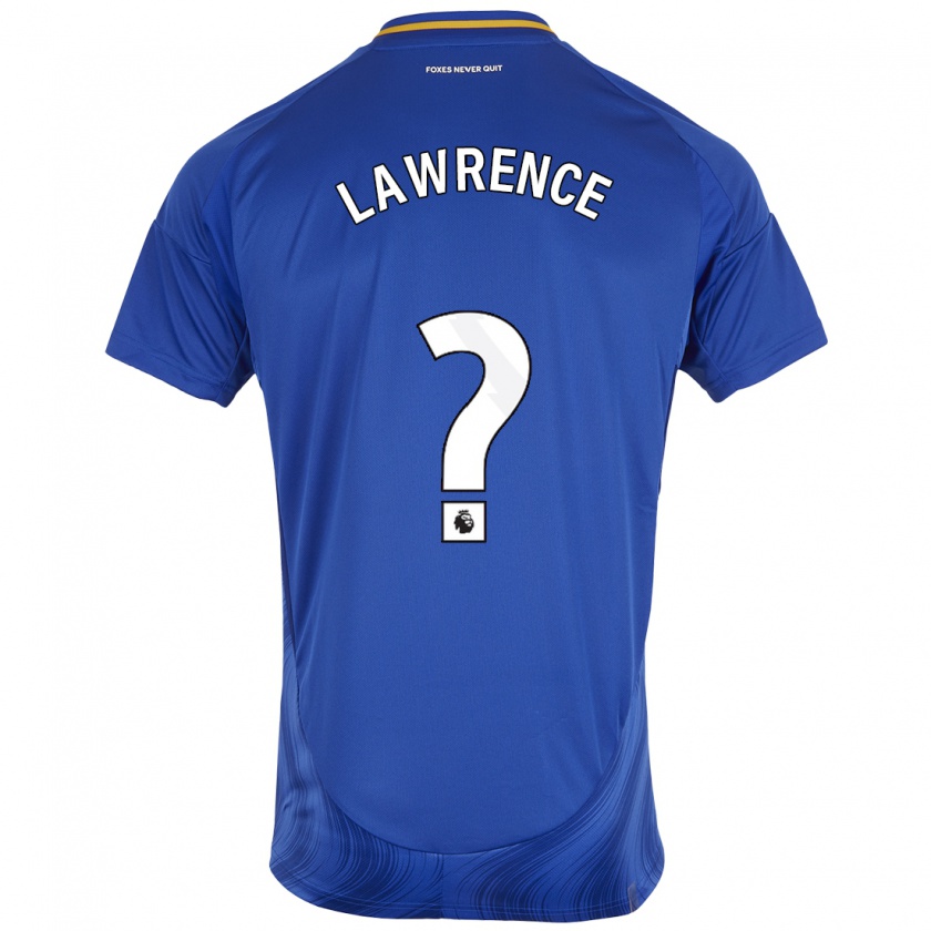 Kandiny Kinder Will Lawrence #0 Blau Weiß Heimtrikot Trikot 2024/25 T-Shirt