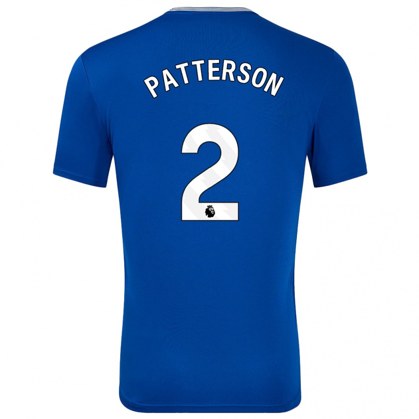 Kandiny Kinder Nathan Patterson #2 Blau Mit Heimtrikot Trikot 2024/25 T-Shirt