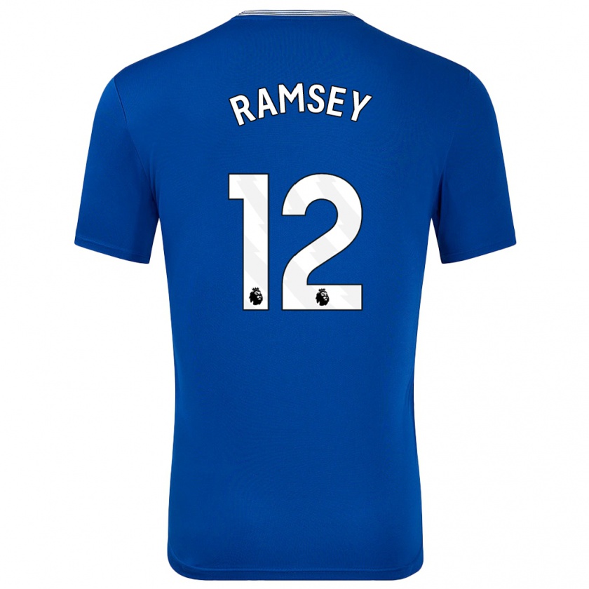 Kandiny Kinder Emily Ramsey #12 Blau Mit Heimtrikot Trikot 2024/25 T-Shirt