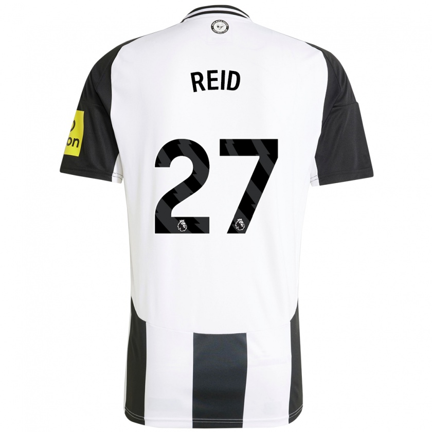 Kandiny Kinder Hannah Reid #27 Weiß Schwarz Heimtrikot Trikot 2024/25 T-Shirt