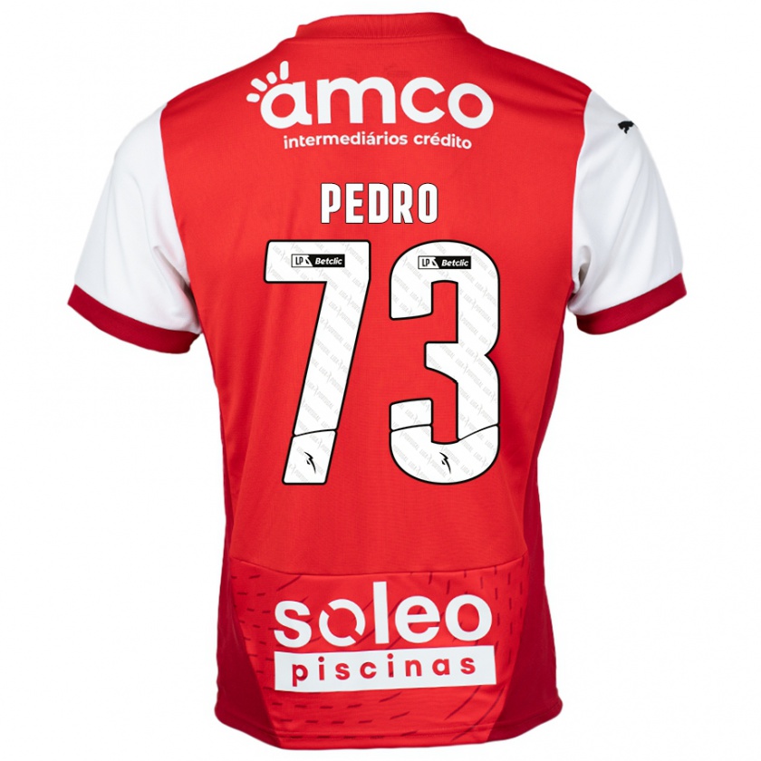 Kandiny Kinder Zé Pedro #73 Rot Weiß Heimtrikot Trikot 2024/25 T-Shirt