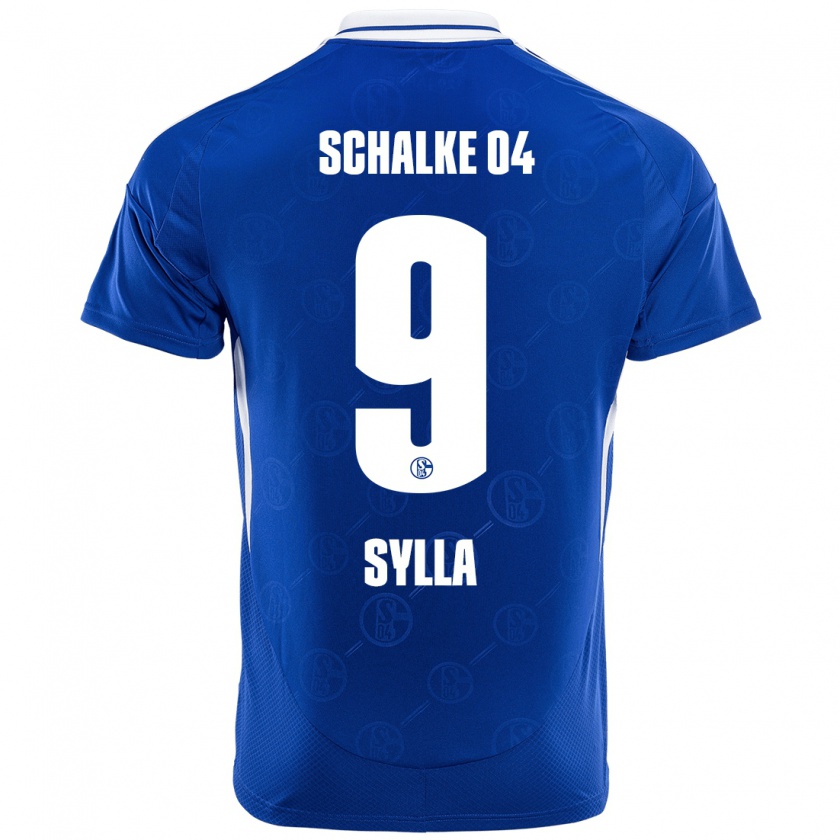 Kandiny Kinder Moussa Sylla #9 Königsblau Heimtrikot Trikot 2024/25 T-Shirt